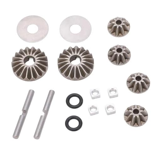 RC Cars Crawler Parts Compatible with ZD for Racing DBX07 MTX07 EX07 1/7 RC Car Steel Differential Bevel Gear Set Upgrade Parts Accessories