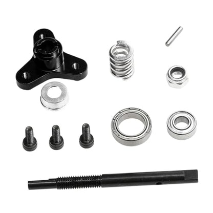 RC Car Clutch Combination Clutch Assembly Replacement Hobby Model 1/10 Clutches Combo Clutches Bell Set for 2WD, Black - color: Black