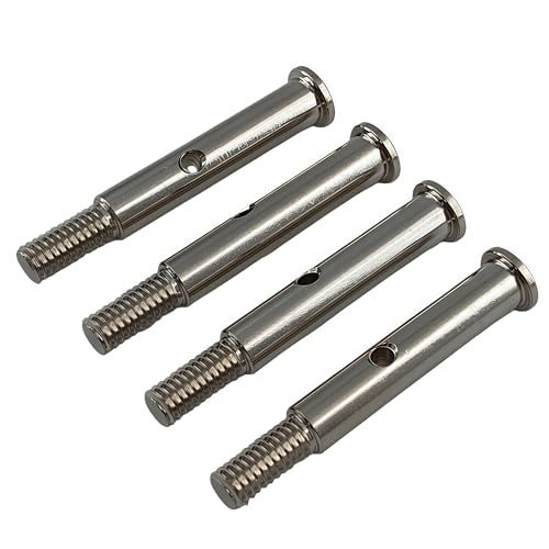 Hardened Steel Front Axles for Slash 2WD Rustler VXL Stampede RC Cars | 1/10 Scale,Upgrade Parts,3637 Compatible,High Strength,Wear Resistant,Precision Fit,Heavy Duty,CNC Machined