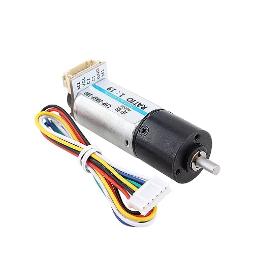 20MM 20GP-180ABHL Carbon Brush Precision High Torque Mini Encoder Motor for Robot Balance Model Car(1 Ratio 19) - size: 1 Ratio 19