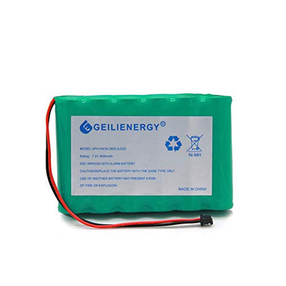 6PH-H-4/3A3600-S-D22 7.2v 3600mAh Ni-MH Battery Compatible with DSC IMPASSA 9057 Battery Wireless Security System