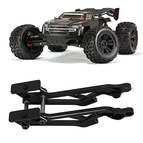 Metal Rear Wing Mount Set, 1/8 Aluminum Alloy Remote Control Car Upgrade Mount Accessory (1) - size: 1