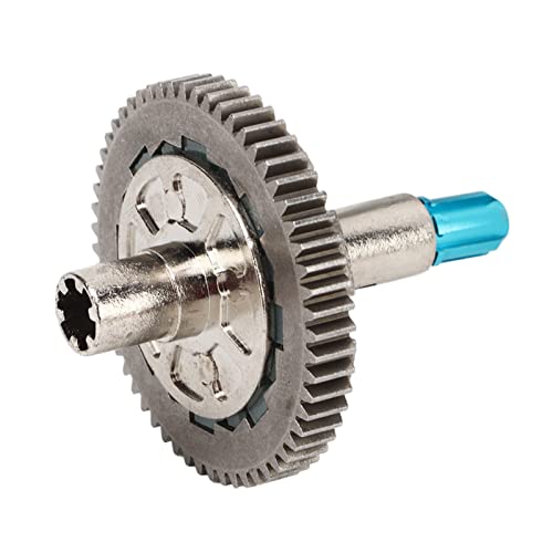 57T RC Clutch Spur Gear Aluminum Steel Slipper Assembly Arrma 1/10 Granit Senton Vorteks Big Rock 1/8 Typhon Upgrade Part (Blue) - color: Blue