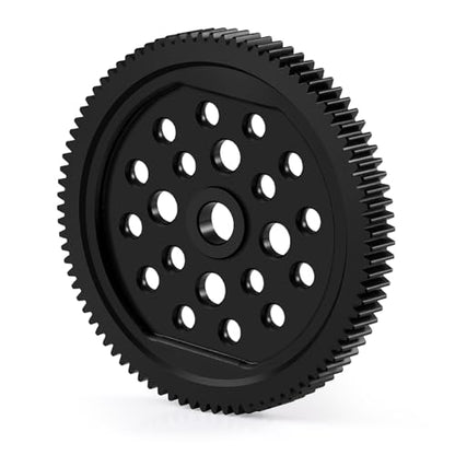 Steel 48P 87T Spur Gear for ECX 2WD Ruckus Axe Brutus Circuit AMP | MT AMP DB AMP Crush K&N Torment Horizon 1/10 RC Car Upgrades Part - size: 87T