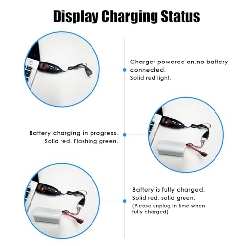 11.1V 3000mAh Li-ion Battery for R608 Brushless RC Boat 15C 3000mAh High Capacity RC Battery with Dean-Style T Plug 33.3Wh 3S Fit for DEERC 2104 210E 200E High Speed RC Boats 2PCS