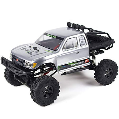 Cheerwing 1:10 Scale Rock Crawler 4WD Off-Road Remote Control Truck | 2.4Ghz,Brushed Motor,Waterproof ESC,20-25km/h Speed,.2V 2500mAh,Large Hobby RC Car for Adults