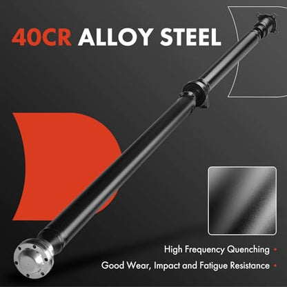 A-Premium Rear Drive Shaft Prop Shaft Driveshaft Assembly [Automatic Trans] | Compatible with Ford Explorer 2011-2018, Police Interceptor, Taurus X & Lincoln MKS & Mercury Sable, Replace# 8G1Z4R602A