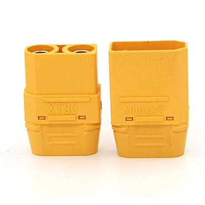 5 Pairs Amass XT90 XT-90 XT90H Male and Female Bullet Connector Plug for RC Lipo Battery Motor, ESC, and Charge Lead - style: XT90H Connector
