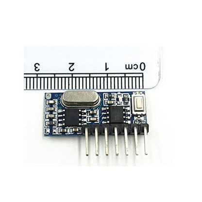 QIACHIP 10 Pack Wireless 433Mhz RF Module Receiver and Transmitter Remote Control Built-in Learning Code 1527 Decoding 4 Channel Output (Transmitter and Receiver kit) - style: Transmitter and Receiver kit (10-pack)