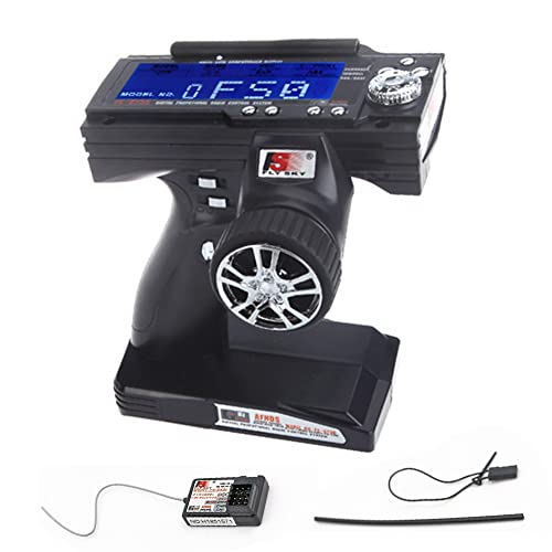 Goolsky Flysky FS-GT3B RC Transmitter 2.4GHz 3 Channel Remote Controller & FS-GR3E Receiver for RC Car Boat