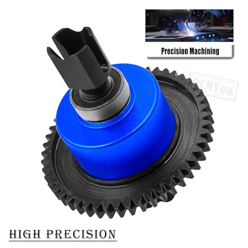 50T Center Diff&Center Drive Shaft Axles Upgrades Part for 1/8 Typhon 6S,Center Differential&Center Driveshaft Hop ups,Navy Blue - color: Navy Blue - Upgrades Part