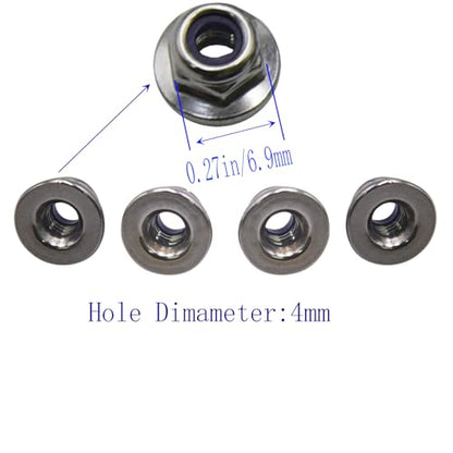 Blomiky 12 Pack 7mm M40 Wheel Lock Nut 25-WJ02 and 2 Pack 7MM Wrenches Spare Part for H14BM 14210 14211 16208 H16 H16PL 9125 Q903 RC Car RC Truck / 9125 Locknut 2