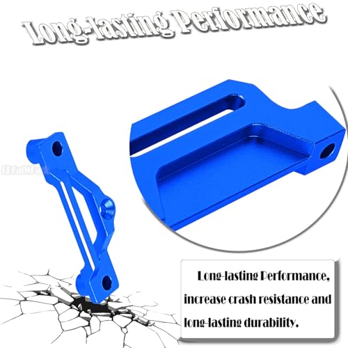 RC Alloy Battery Plate Upgrades Part for 1/10 Slash BL-2s/Drag Slash chev rolet C10/F0rd Mustang,BRCatWPark Battery Mount Plate Tray Battery Holder Mount Battery Hold-Down,(Replace #5827),Navy Blue - color: Navy Blue - (Upgrades)