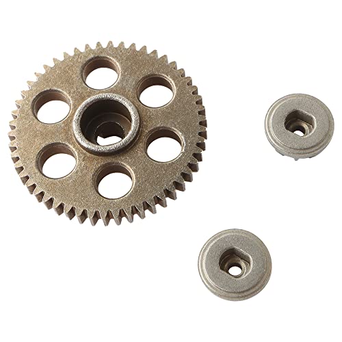 90203 Steel Machine Spur Gear & Drive Pinions Spare Parts for 1:12 Bruhless Brushed 901A 903A 905A HM124 RC Car Trucks