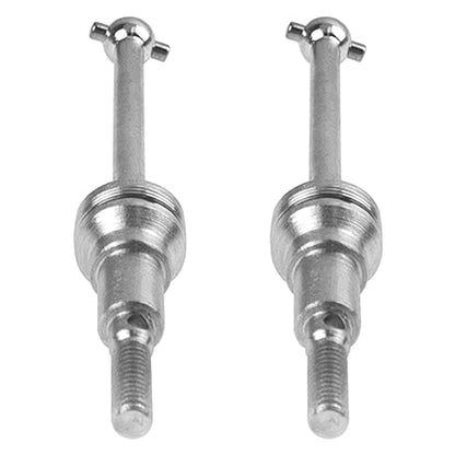 2Pcs Vgoohobby Steel Drive Shaft Joint CVD Driveshaft Dogbone w/Lock Nut Compatible with MJX H16 16207 16208 16209 1/16 RC Car