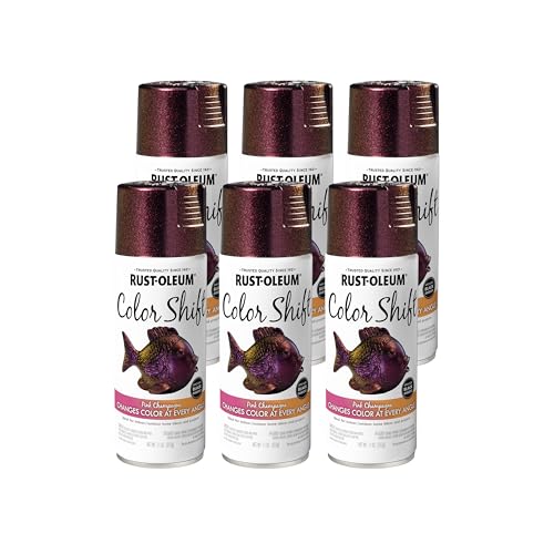 Rust-Oleum 372467 Specialty Color Shift Spray Paint, 11 oz, Pink Champagne, 6 Pack - color: Pink Champagne, size: 11 oz (Pack of 6)