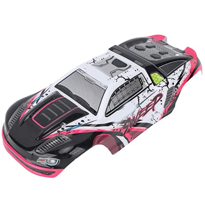 RC Car Body Shell PVC High Impact Resisting Car Body Shell Frame SCY 16101PRO 1/16 RC Cars (Rose)