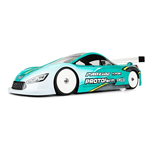 Pro-line Racing PROTOform 1/10 P63 X-Lite 0.4mm Clear Body for 190mm TC PRM158015 Car/Truck Bodies Wings & Decals