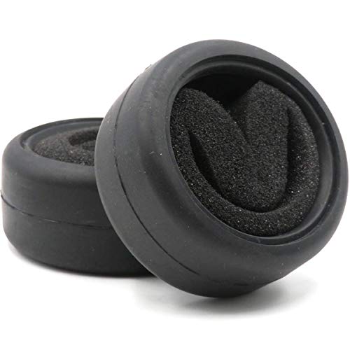 4pcs RC 1/10 On Road Slick Tire Rubber Tyre Fit for 1:10 Touring Drift Car Wheel Rim …