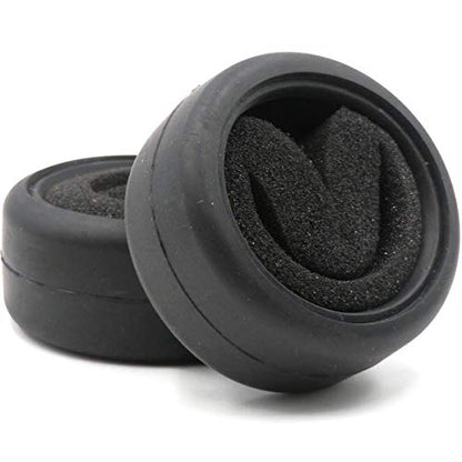 4pcs RC 1/10 On Road Slick Tire Rubber Tyre Fit for 1:10 Touring Drift Car Wheel Rim …