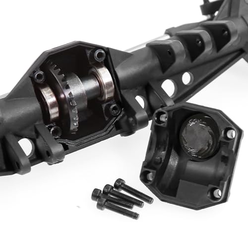 REDSPIDER Front and Rear Plastic Currie F9 Portal Axle Complete ， for Axial Capra UTB10 1.9 UTB 1/10 rc Crawler axles ﻿ (Front+Behind)