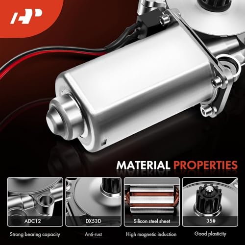 A-Premium 373566 RV Power Amning Universal Replacement DC Motor | Compatible with Solera Venture LCI Lippert with Single 2-Way Connector