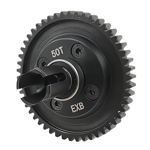 50T Center Differential Set for ARRMA Kraton Mojave Big Rock (Blue) | Steel,1/8,1/7,V5,V6,EXB,ARA310991,RC Upgrade Parts,High Strength,Wear Resistant - color: Blue