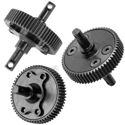 Steel Transmission Gear for Gearbox Transmission Gear Upgrades Part for 1/10 Slash 2WD(VXL),Rustler/Stampede/Bandit 2WD(VXL),Black