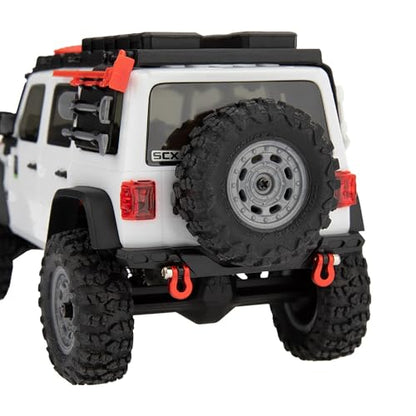 MEUS RACING Front Rear Bumper - CNC Aluminum Bumper for Axial SCX30 C10 Wrangler 1/30 RC Crawler Upgrades (For Wrangler) - color: For Wrangler