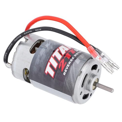Professional 21T 550 Motor RC Replacement Accessory, fit Brushed ESC Electric Speed Controller Replacement Motor RC Replacement Accessory Fit for 1/10 RC Car