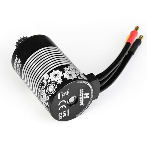Hosim 3660 3100KV Brushless Motor 1/8 RC Car High Speed Waterproof Motor MSDJ-3660/X25-DJ36 for X27, Most of 1:8 Scale RC Truck Update Parts
