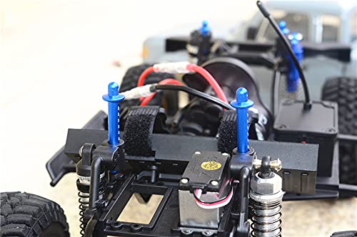 Element RC-1/10 Enduro SENDERO Aluminum Front+Rear Body Post -8PC Set