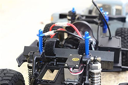 Element RC-1/10 Enduro SENDERO Aluminum Front+Rear Body Post -8PC Set