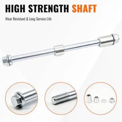 Minho 12mm 220mm Front Rear Axle with Bush 30mm 20mm 5mm Fit for PIT PRO Dirt Bike Scooter QUAD ATV - size: 12-220mm