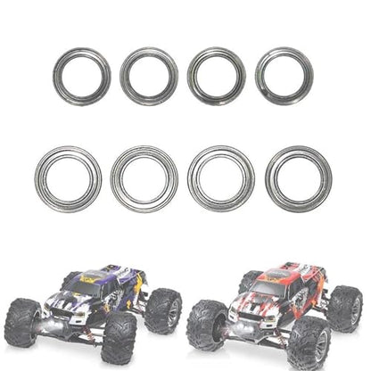 Double Rubber Seal for LG-WJ09 LG-WJ10 for LAEGENDARY for Legend 8Pcs Ball Bearing Set 1/10 rc Car Spare Parts Modified Pieces