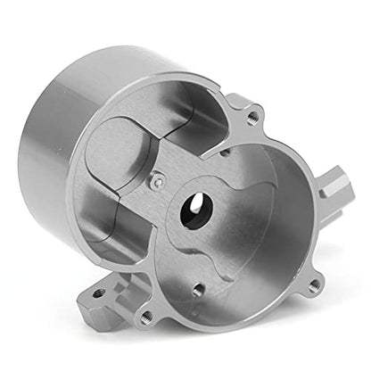 Aluminum Alloy Transmission Case Housing Set, RC Gearbox Housing for GEN8 1/10 RC Car, CNC 6061 - T6 with Hard Anodized Finish and PTFE Coated Gears (Silver) - color: Silver