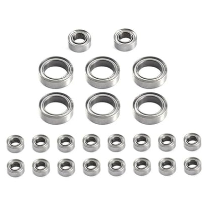 Bearing Kit for FMS for FCX24 24Pcs Steel Ball Bearing Set 1/24 RC Crawler Car Upgrade Parts Spare Accessories Replacement
