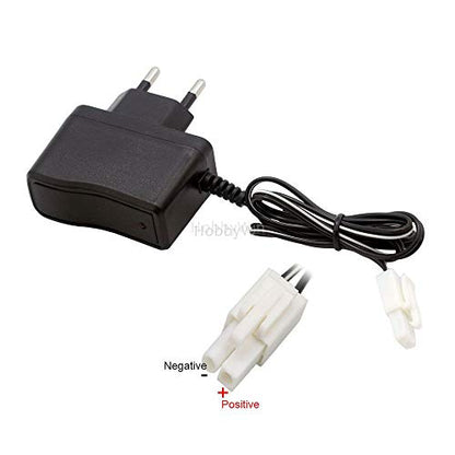 9.6V 250mA EU Charger EL-2P Male Plug P-to-S for NiMH NiCD RC Model Vehicle Battery Pack