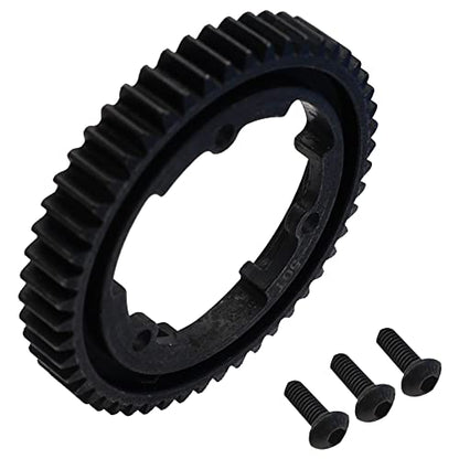 Steel 50T Spur Gear 1 Mod M1 Main Gear Compatible with Traxxas 1/5 X-Maxx 6S 8S 1/10 Maxx 4S 1/10 E-Revo 2.0 VXL 1/7 XO-1 Upgrade Part (50T)
