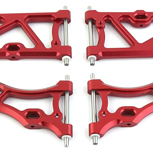 4pcs Suspension Arms Hinge Pins 4x67.5mm AR330381 ARAC5032 for ARRMA 8S 1/5 KRATON Outcast 4x4 8S BLX RC Monster Roller Truck Upgrades Parts(Silver)