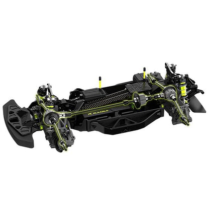 Helidirect Rlaarlo 1/10 Brushless RTR 4WD RC Rally Car - Remote Control Car RC Cars for Adults (Carbon Fiber) - color: Carbon Fiber