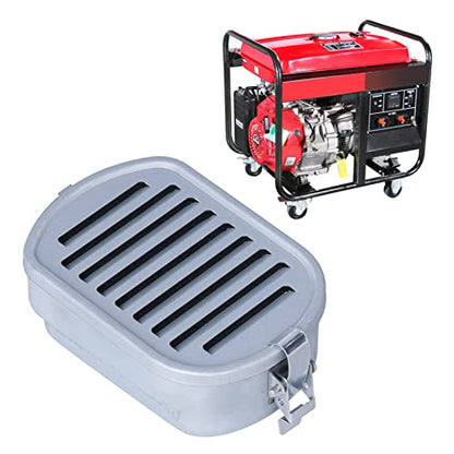 Air Cleaner Assembly Filter, Square Engine Cleaner, Air Filter Cleaning Kit, Compatible with EY15 EY20 167 Gasoline Generator Engine