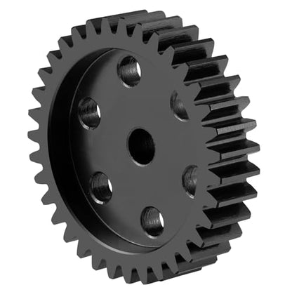 Steel M1 Pinion Gear 35T 5mm Shaft Motor Gears for 1/8 1/10 RC Brush | Brushless Motor Electric Car/Truck Part - size: 35T