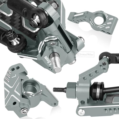 RC Upgrades Part for 1/10 Slash 2WD,Driveshafts,Shock Absorbers &Suspension Arms &Turnbuckles Links&Caster Blocks &Steering Block &Stub Axle Carriers &Shock Towers &Bulkhead,Titanium - color: Titanium(2wd)