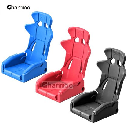 1/10 RC Crawler Car Toy Seats Simulation Plastic Chair Accessories for 1:10 Scale RC Rock Crawler Buggy Truck Car Traxxas TRX4 Axial SCX10 II 90046 RC4WD D90 D110 TF2 Tamiya Gen8 2Pcs (Red A) - color: Red a