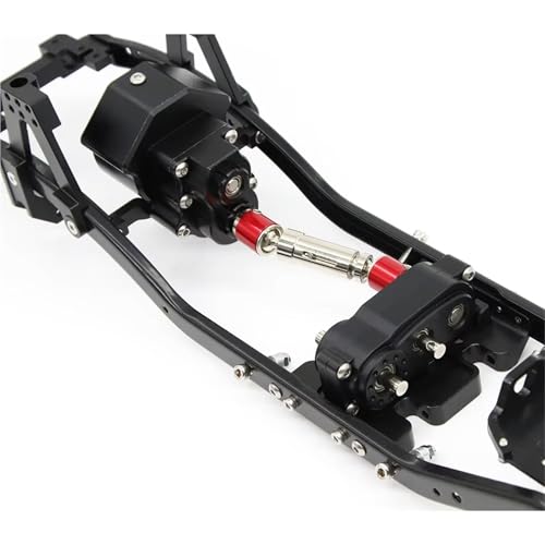 RC Parts Compatible with Axial for SCX10 for SCX10 II 90046 1/10 RC Crawler Car Upgrade Replacement Parts Prefixal Gearbox Transfer Case