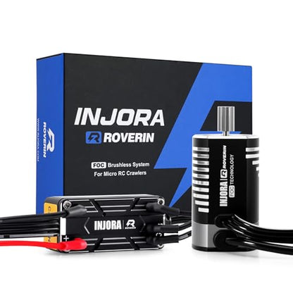 INJORA Roverin M30 G2 FOC Sensored Brushless ESC & Motor for TRX4M Ascent18