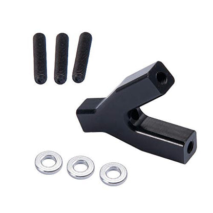 2PCS Aluminum Tie Rod Head Y-Link Mount Suspension Linkage | Upgrade Parts, For 1/10 Axial SCX10, RC Crawler Car