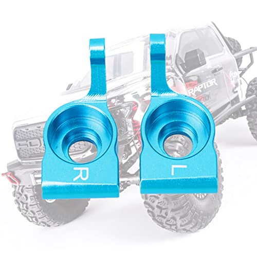1:14 CNC Machined Precision Metal Rear Axle Door for RC Remote Control Car Blue (Blue BE6040B) - color: Blue Be6040b