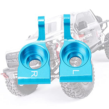 1:14 CNC Machined Precision Metal Rear Axle Door for RC Remote Control Car Blue (Blue BE6040B) - color: Blue Be6040b